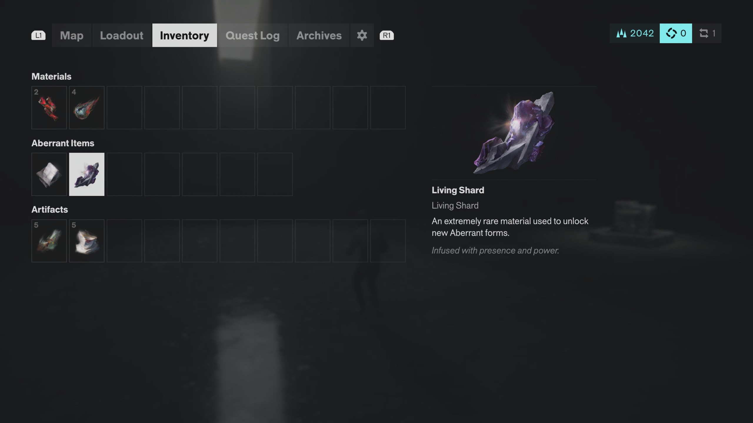 A Living Shard in Control Resonant