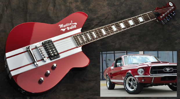 ford mustang guitar