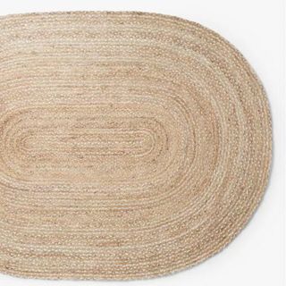 oval jute rug from John Lewis