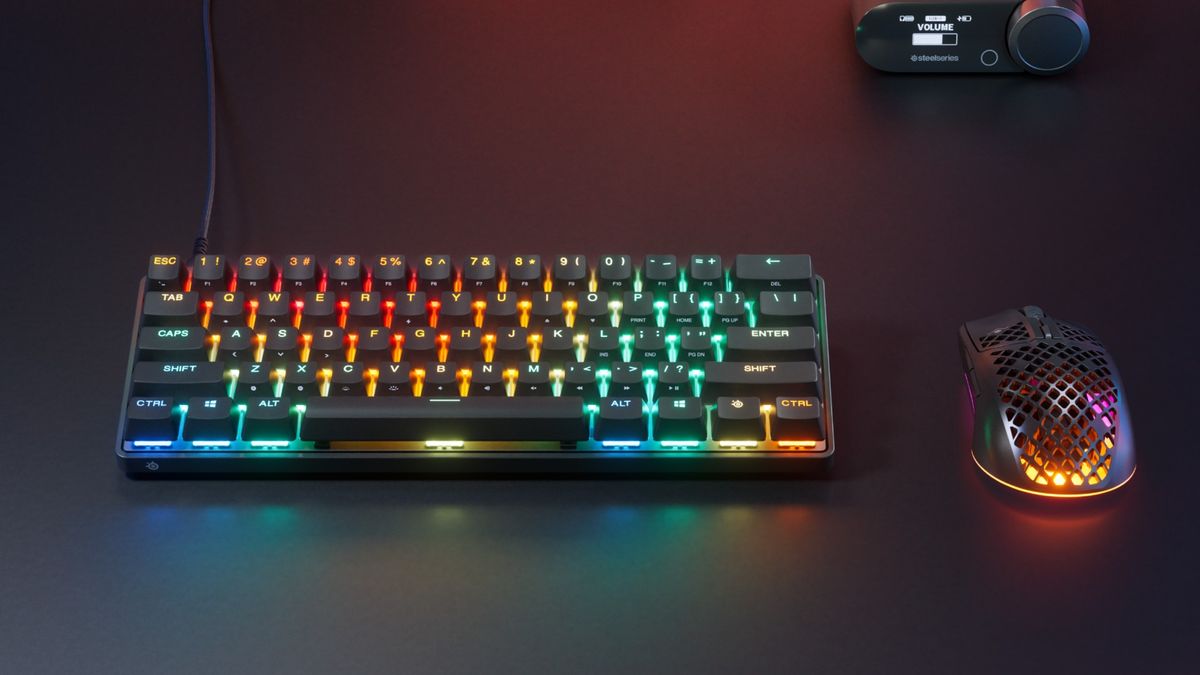 SteelSeries' new gaming keyboard shrinks my favorite Hall effect deck