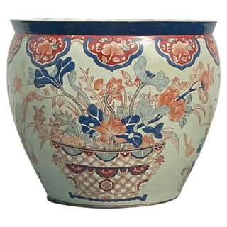 Vintage Asian Imari Planter from 1stDibs