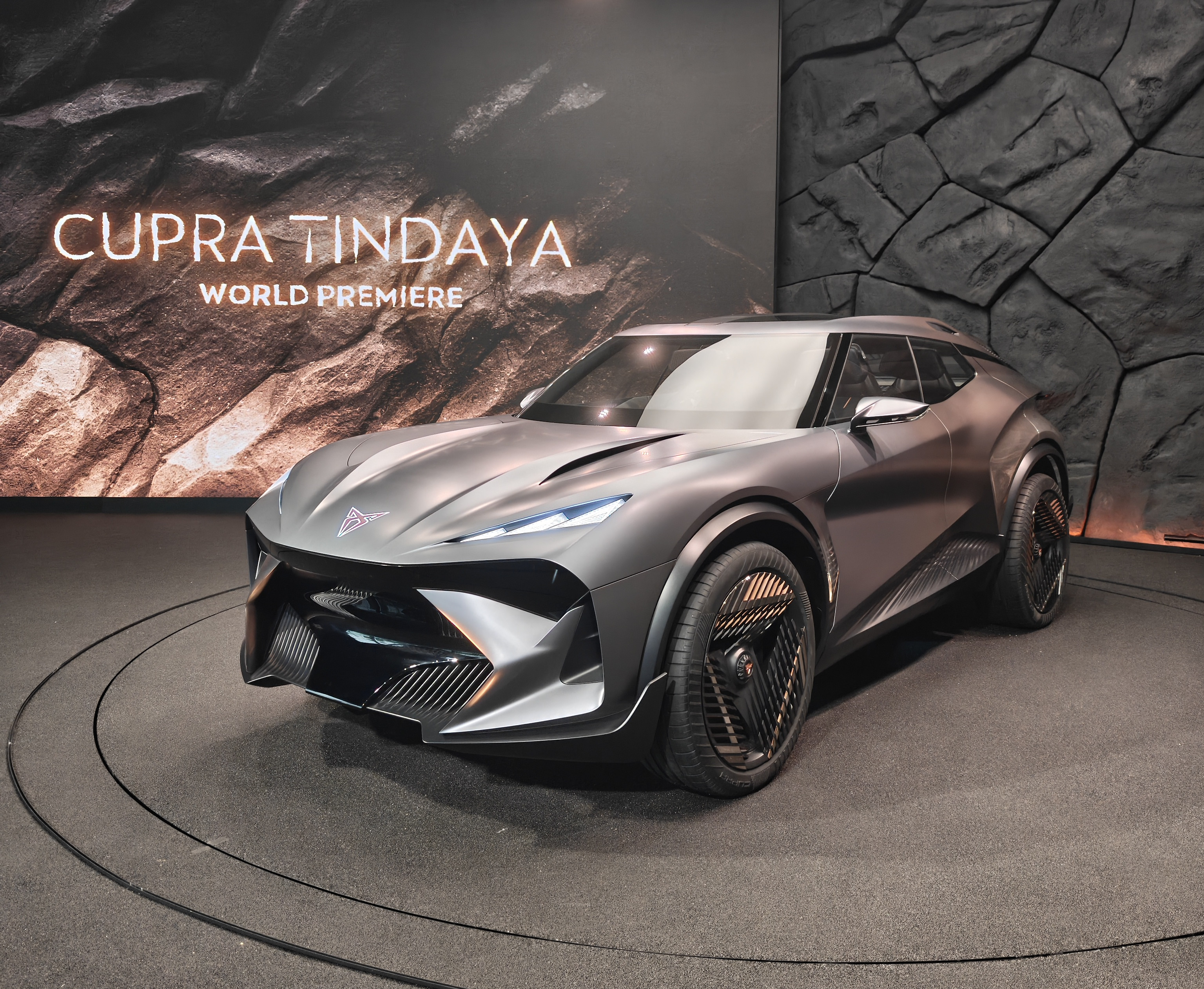 The reveal of the Cupra Tindaya Concept