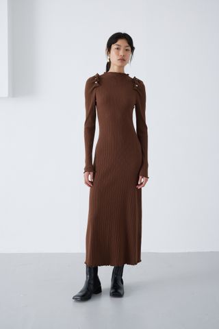 Alya Chocolate Dress