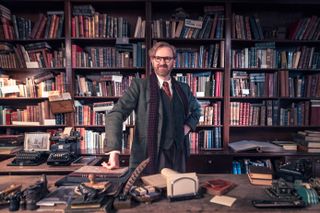 Bookish on Alibi stars Mark Gatiss as antique book seller Gabriel Book who turns super sleuth.