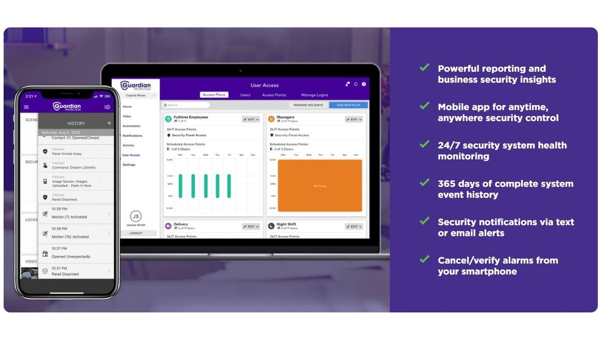 Guardian Protection security systems review TechRadar