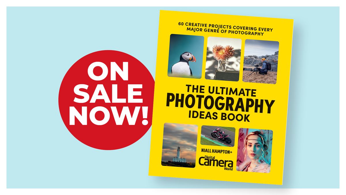 Front cover photograph of the Ultimate Photography Ideas Book, which contains more than 60 photo projects covering a wide range of genres, published by Ilex Press and on sale now