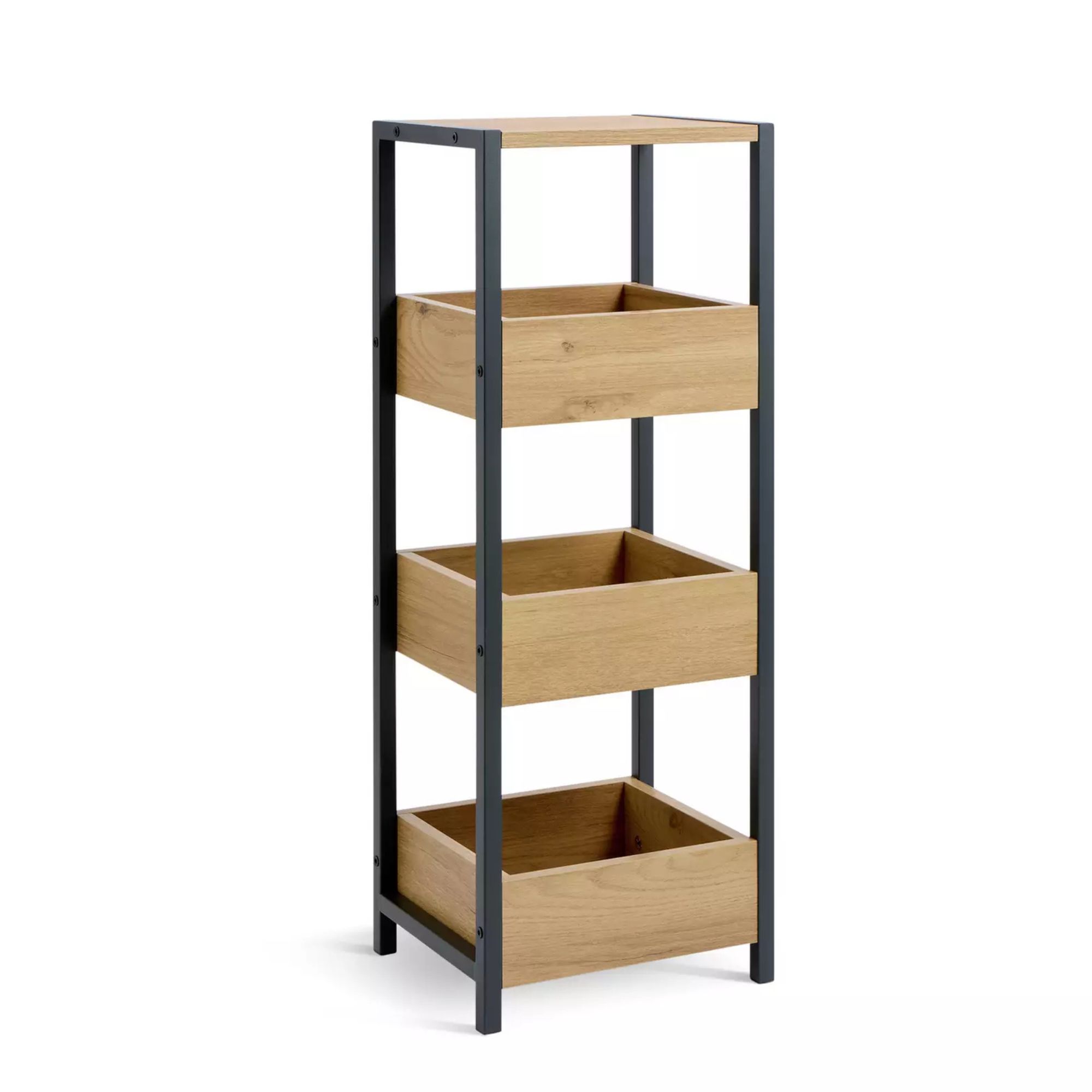 Habitat Loft Living 4 Tier Boxed Shelving Unit