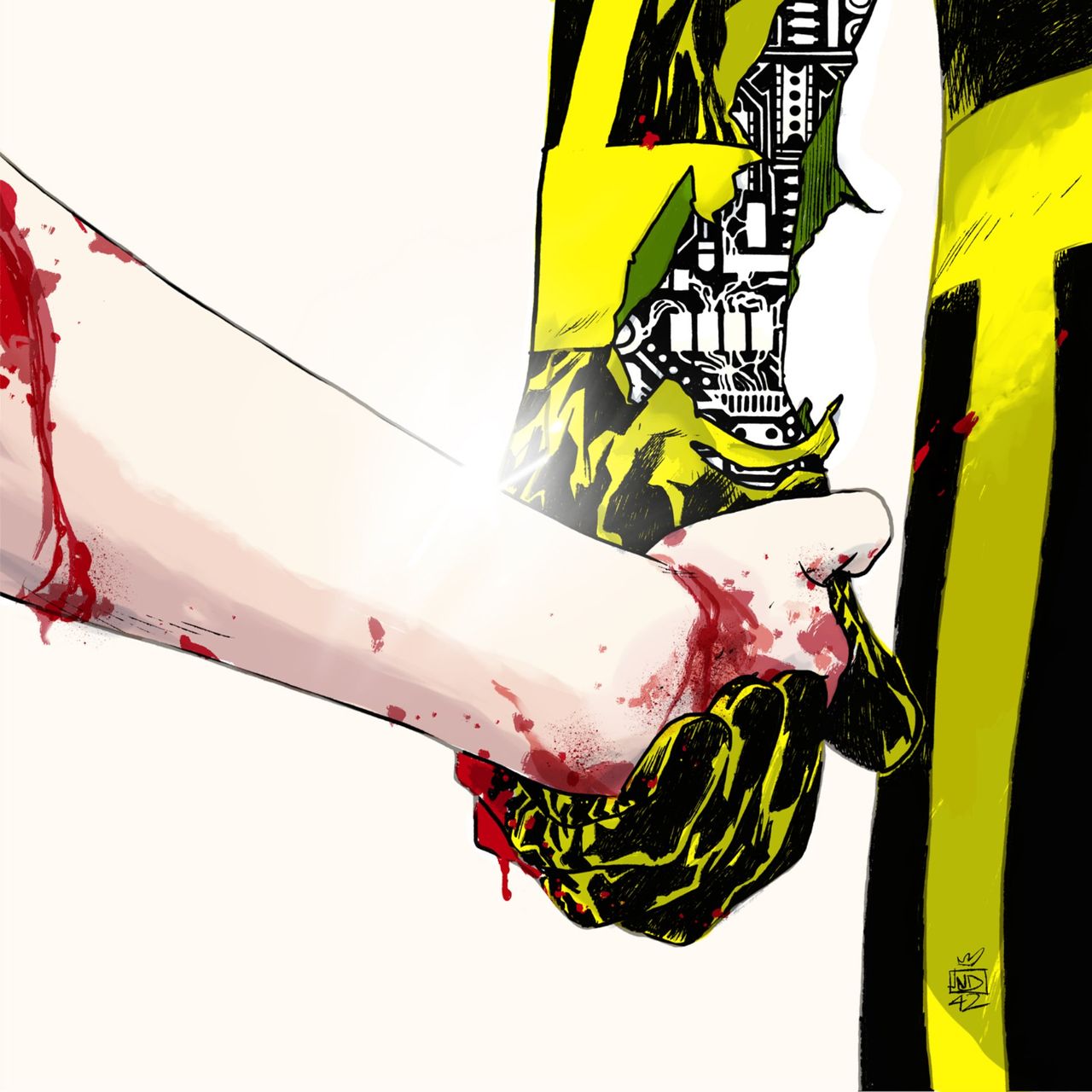 Stefano Landini teaser via Ashcan Press