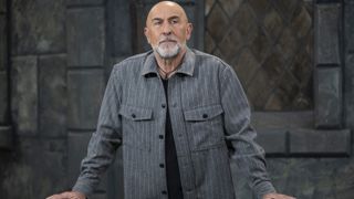 Carlo Rota as Sidwell staring off in General Hospital