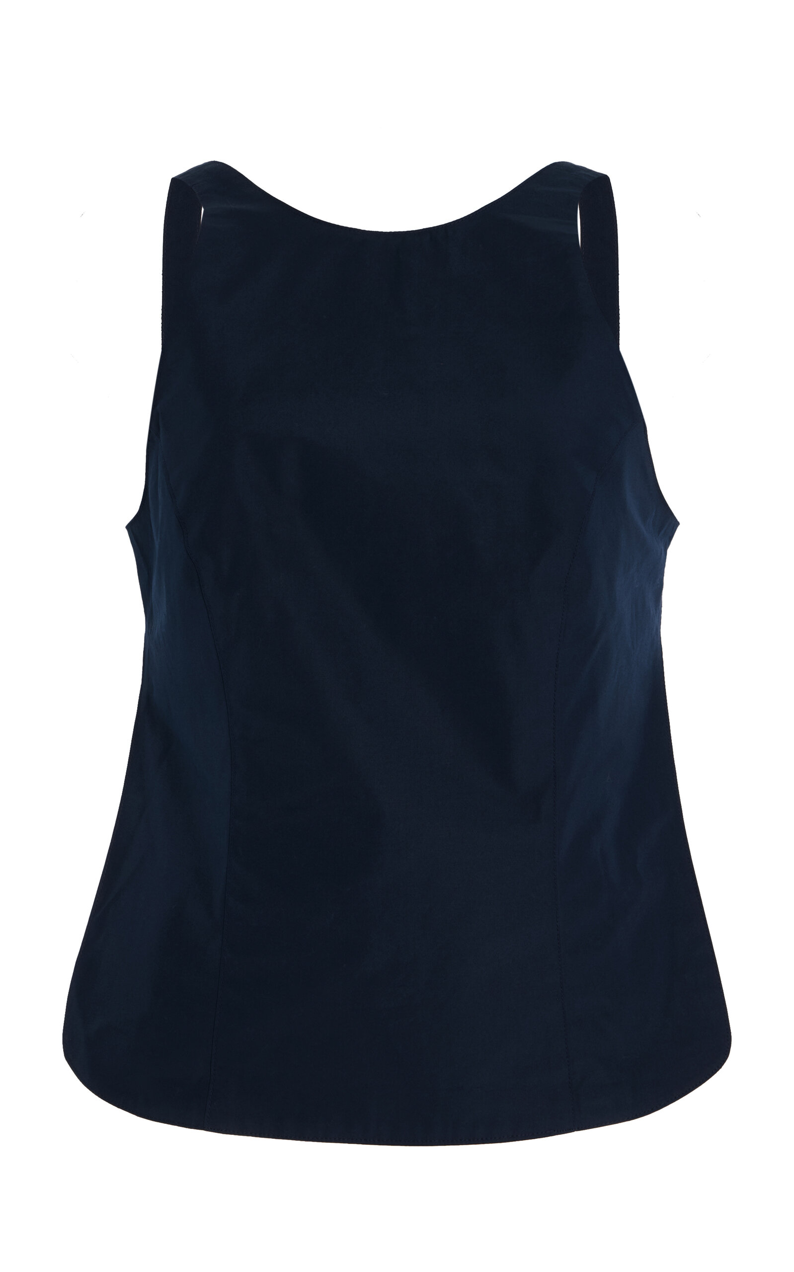 Open Back Denim Top