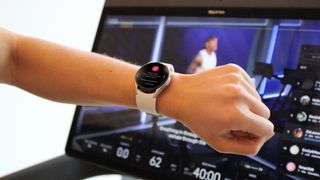 Connecting the Galaxy Watch 5 to Peloton equipment
