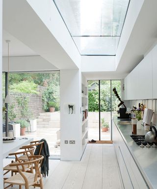 A bright glazed extension