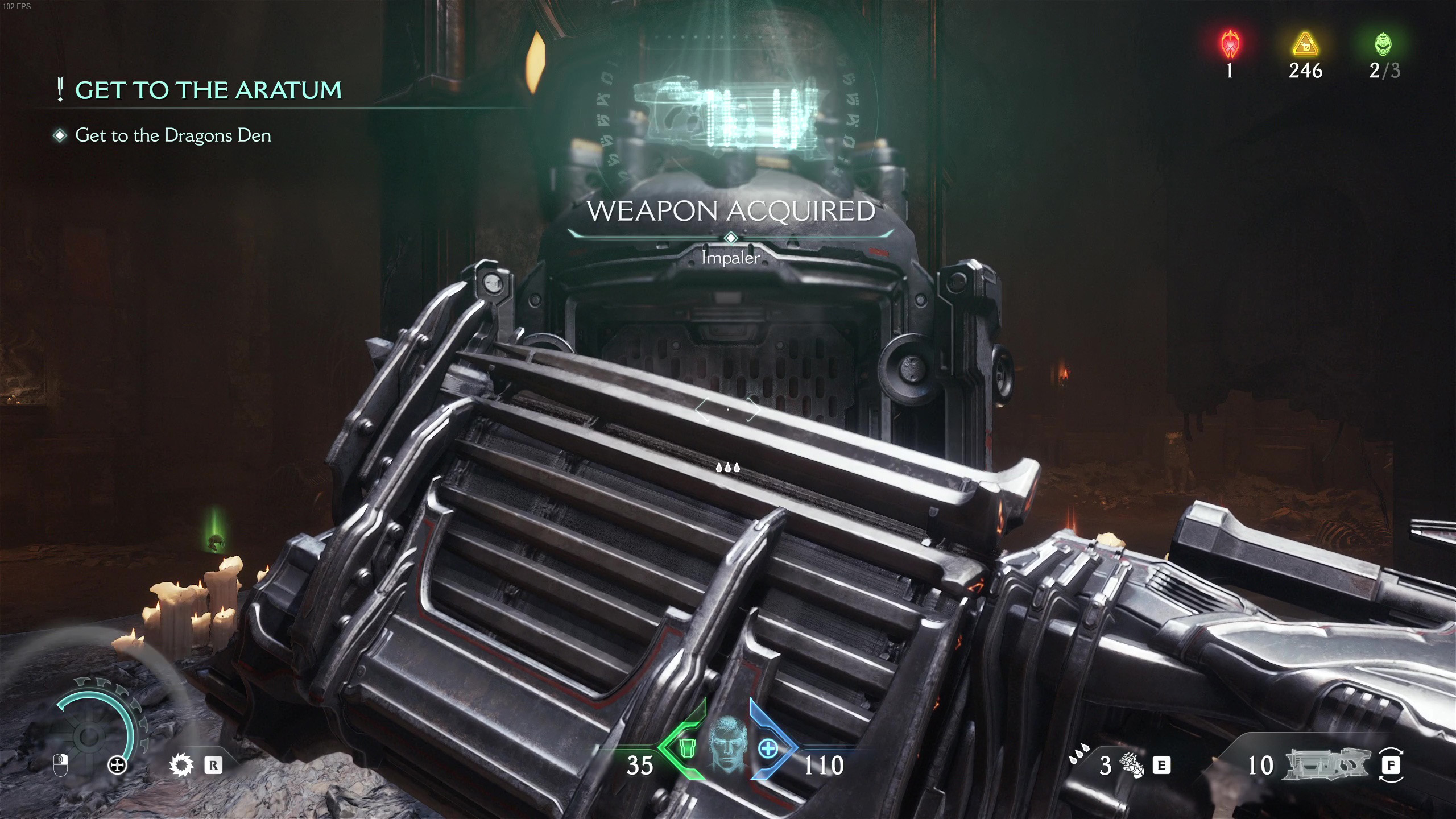Doom: The Dark Ages best weapons - Impaler