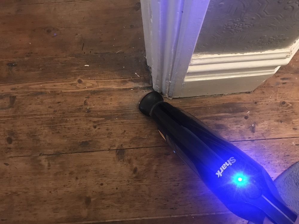 Shark handheld vac with brush head