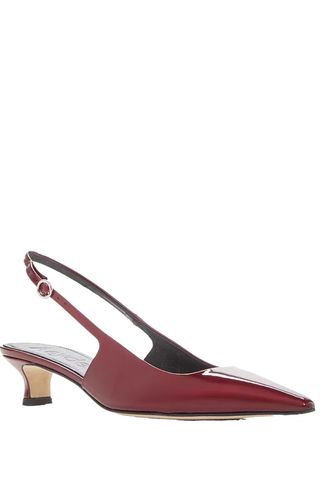  Aeyde Women's Catrina Slingback Kitten Heel Pumps