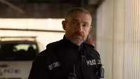 Martin Freeman in The Responder Season 2 as response officer Chris Carson