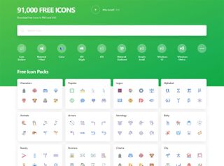 Web design freebies: Icons8