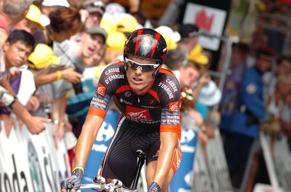 Luis Le&oacute;n S&aacute;nchez Gil (Caisse d'Epargne) finished seventh, 43 seconds behind compatriot Alberto Contador.