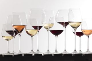 wine, glass, wineglass