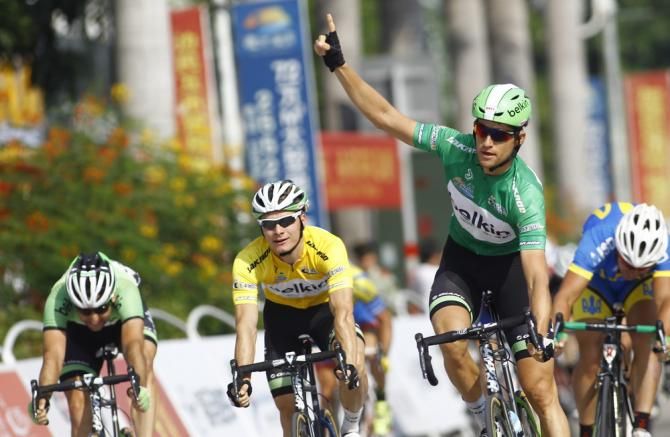 Theo Bos (Belkin) wins stage 7