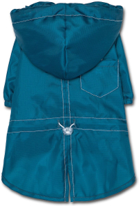 Touchdog Split-Vent Designer Waterproof Dog &amp; Cat Raincoat, $31.68
Raincoats like this one perfectly fit the coastal grandmother trend, Porcaro says, thanks to its crisp blue hue and design. Plus, functionally, it boasts a waterproof shell complete with an adorable hood.