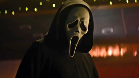 Ghostface is shown in the Scream 7 trailer.