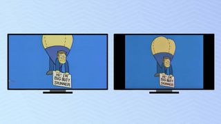 The Simpsons 4:3 aspect ratio on Disney Plus