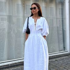 LINEN DRESS OUTFIT