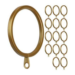 Brass curtain rings