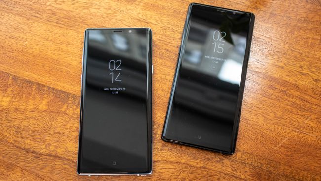 silver galaxy note 9