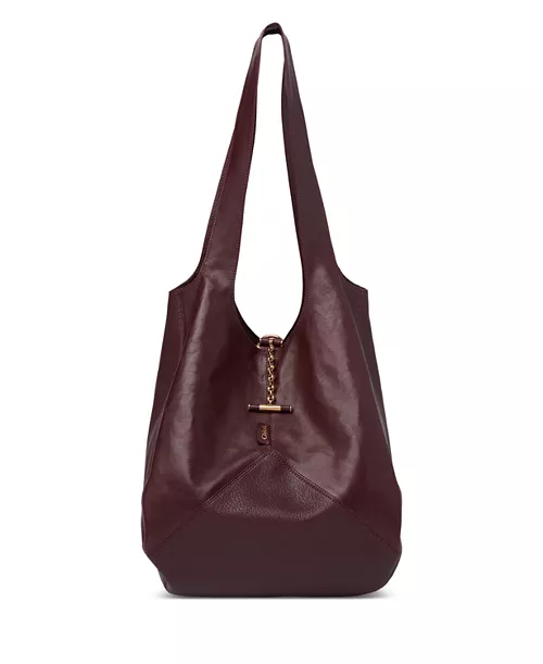 Balloon Leather Hobo Bag