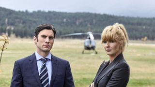 Wes Bentley and Kelly Reilly in Yellowstone