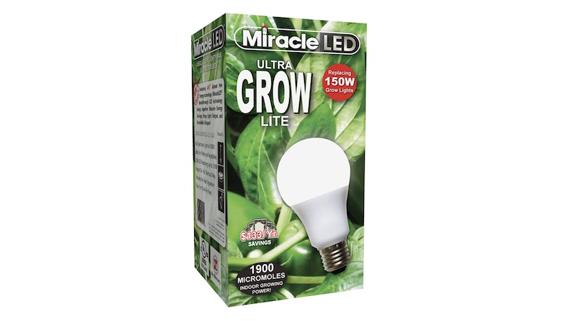 Miracle LED grow light bulb