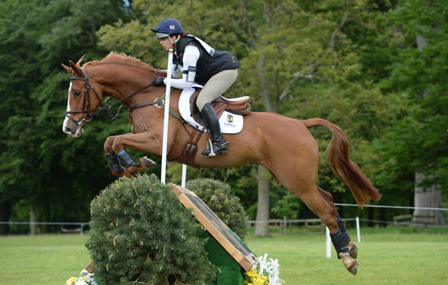 Anna Wilks riding TOUCH OF PLEASURE during the CCI* at EQ Life Houghton International near King's Lynn Norfolk, UK, 22-25th May 2014