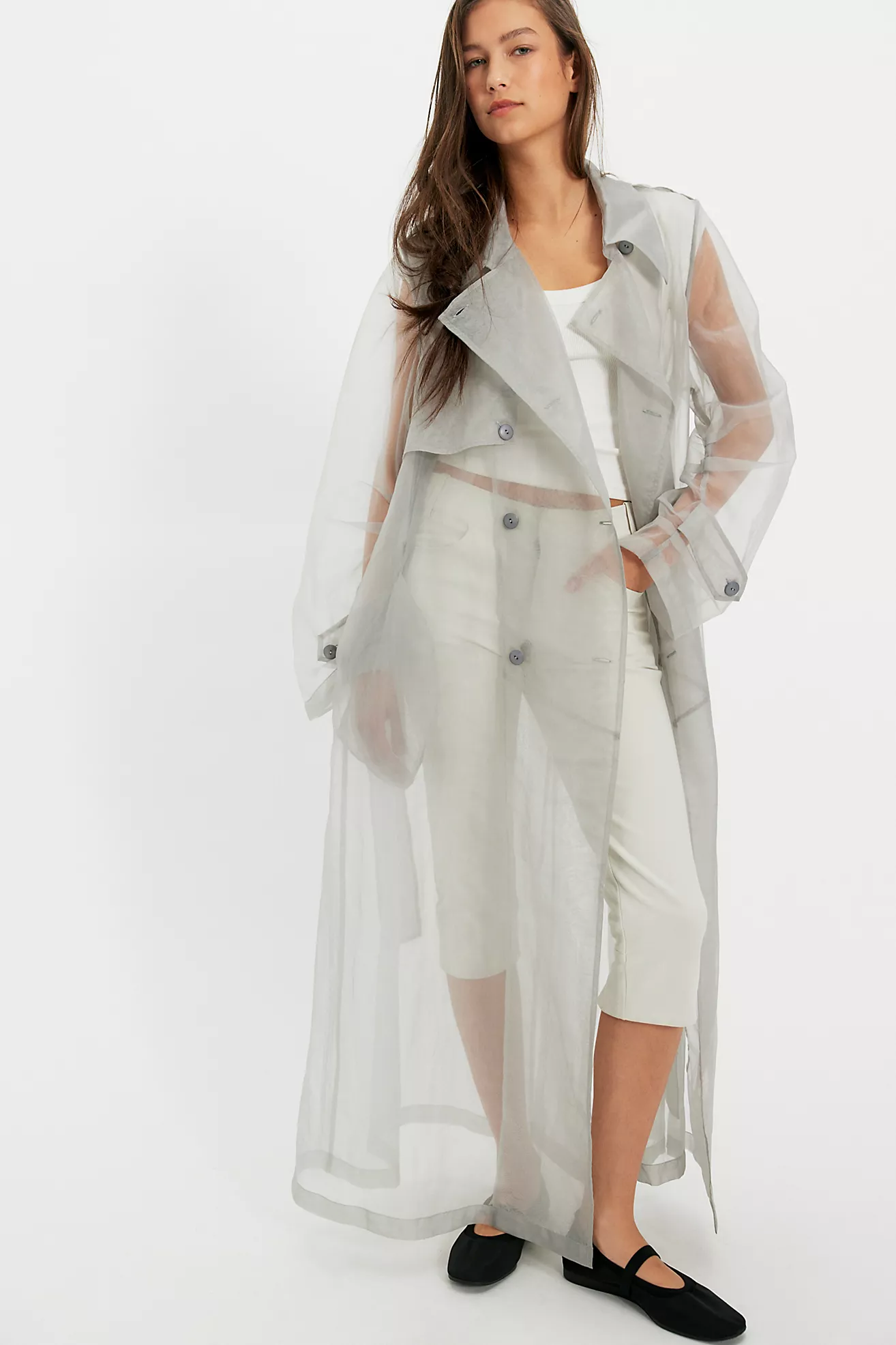 Nigel Preston Organza Trench