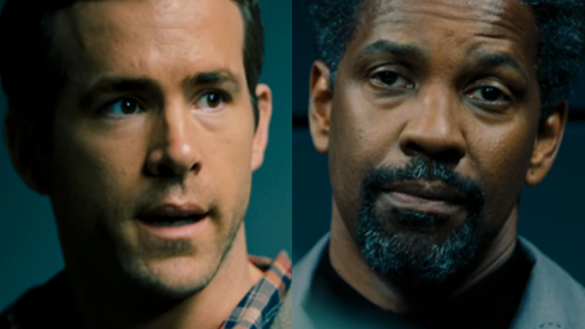 Ryan Reynolds and Denzel Washington in Safe House