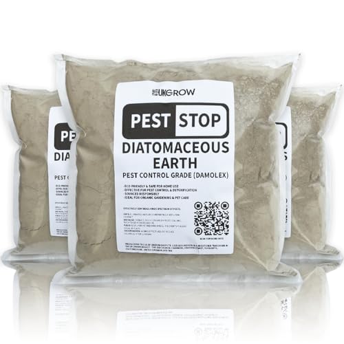 Diatomaceous Earth Pest Control - Ultra Fine Food Grade, Secure Bucket Packaging, Uk-Made for Comprehensive Insect Defence (2 Litre, Heat Sealed Bag)