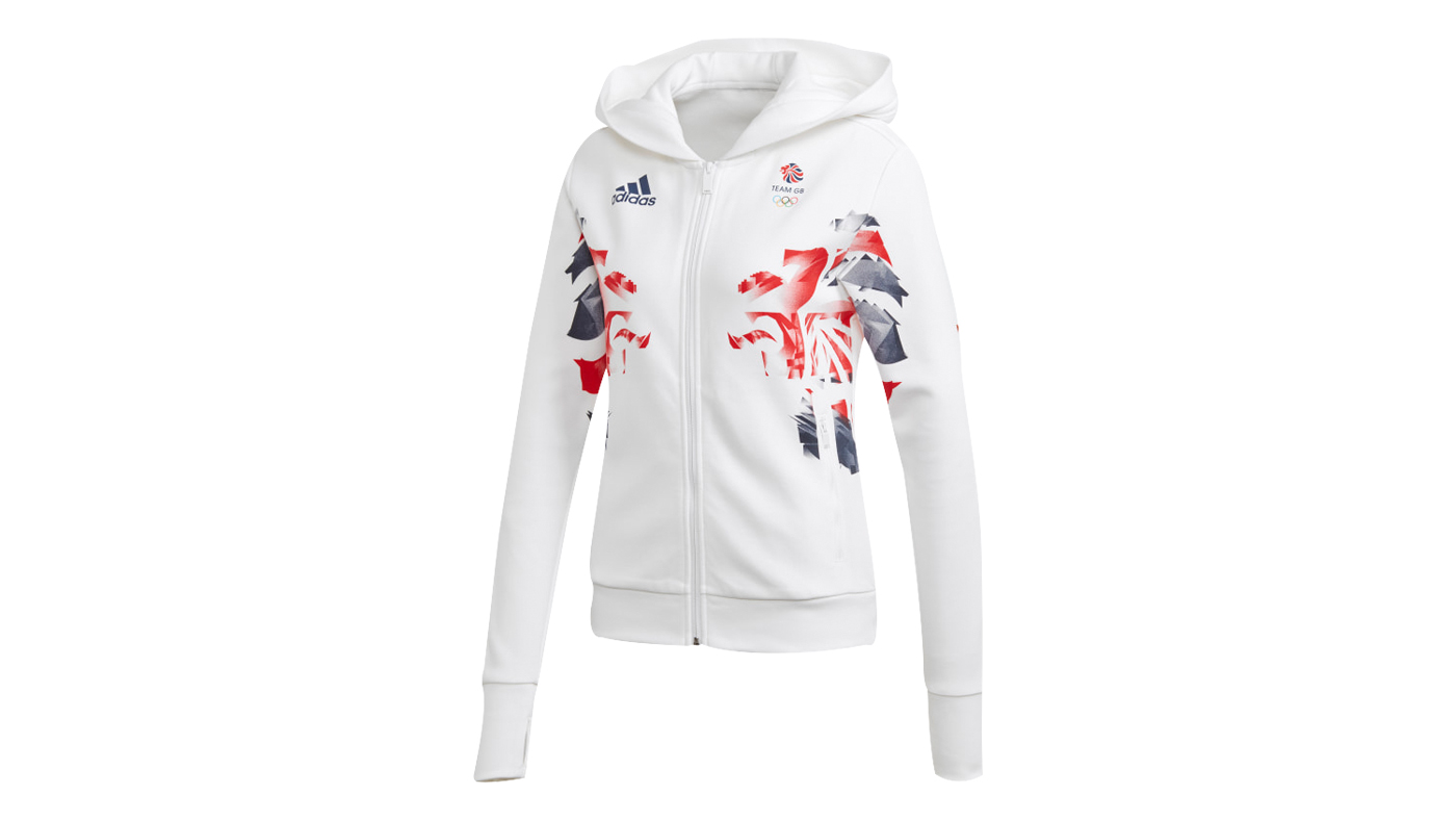 Adidas Team GB Lion hoodie Team GB kit