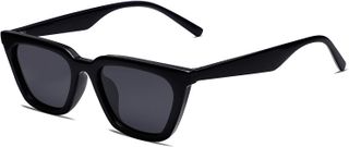SOJOS Polarized Narrow Square Cateye Sunglasses