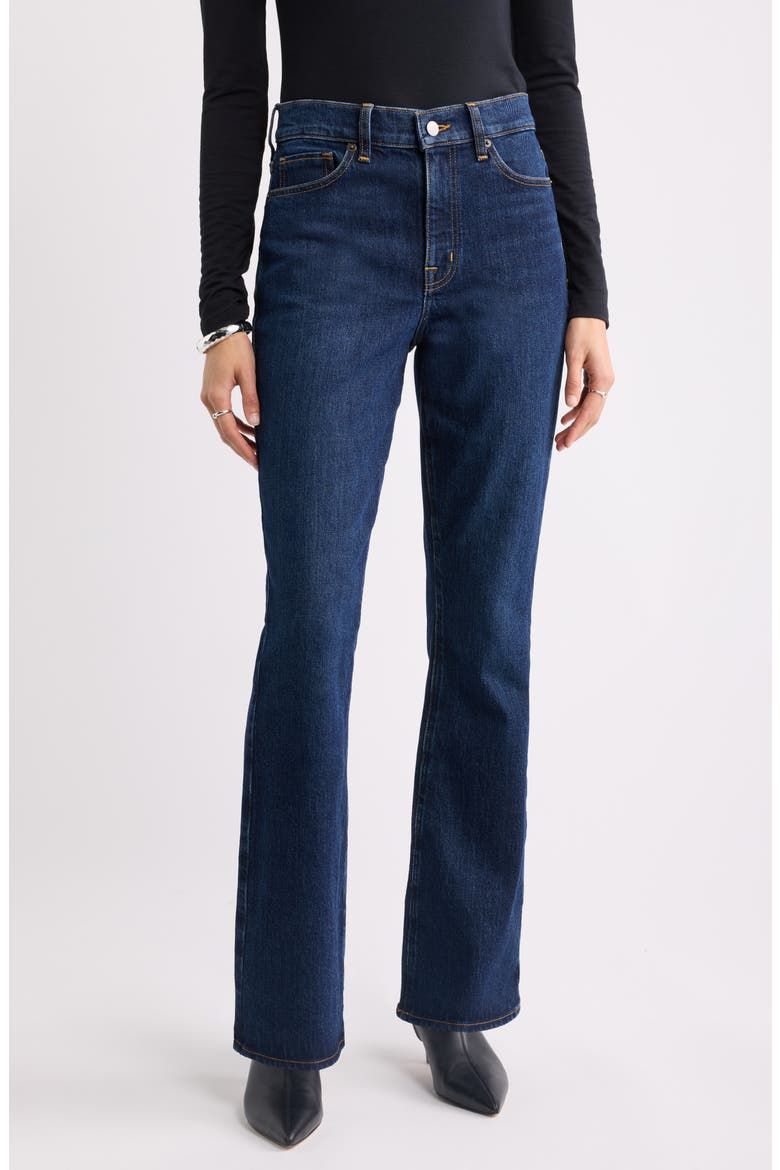 High Waist Bootcut Jeans
