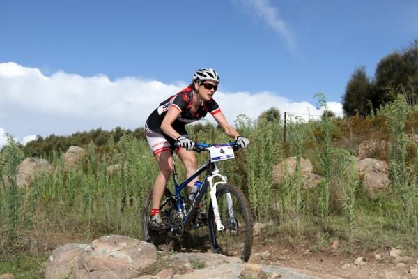 Rosemary Barnes, 4th in elite women's race