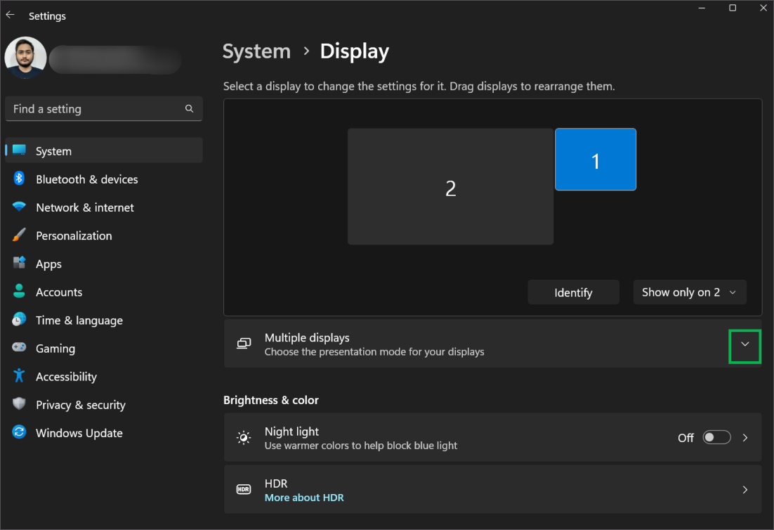 Laptop als Monitor