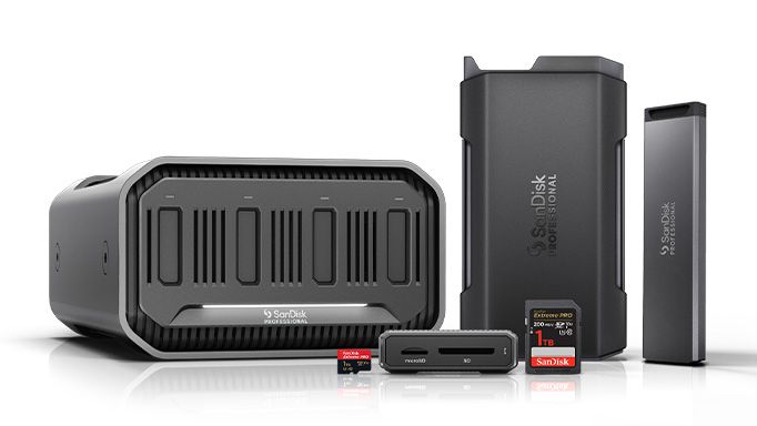 SanDisk Professional PRO-BLADE™ Modular SSD Ecosystem