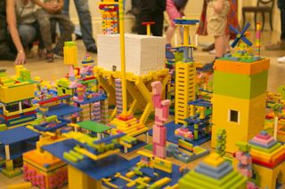 The A lego challenge is part of the 2021 London festival of architecture programme