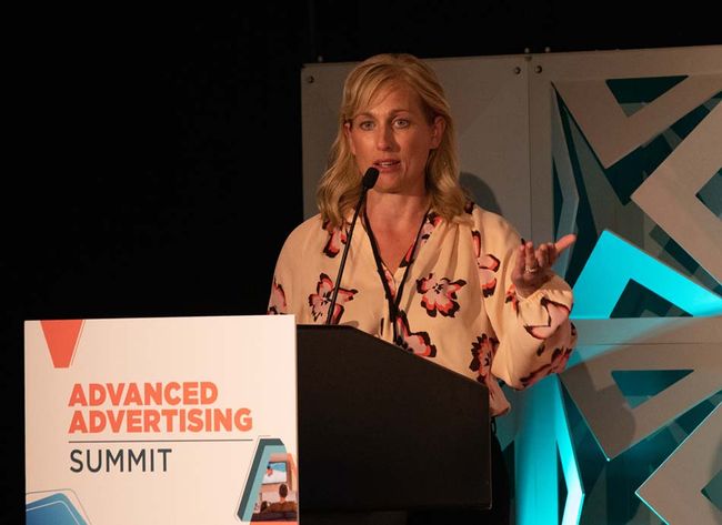 Video Advertising Bureau EVP Danielle DeLauro moderated the Advanced Advertising session &ldquo;Advertising on CTV.&rdquo;