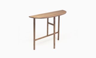 Semi Circular wooden high table