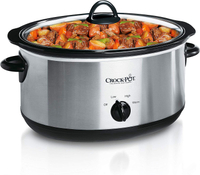 Crock-Pot 7-Quart Oval Manual Slow Cooker: was $49.99 now $39.99 at Amazon
This best-selling crock pot is getting a massive 40% discount this Black Friday, which brings the price down to a record-low of just $39.99. The seven-quart slow cooker serves up to eight people and is dishwasher-safe for quick and easy cleanups. 