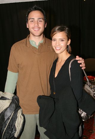 Jessica Alba and Brother, Joshua Alba