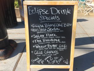 A coffee shop in Idaho Falls prepares for the arrival of the Aug. 21 total solar eclipse.