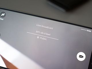 Galaxy Note 5 YouTube Live broadcasting